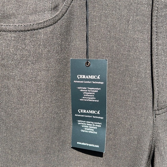 Alberto pants BNWT brown size 48 - Picture 2 of 9